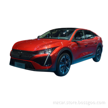 Nieuwe stijl Dongfeng Peugeot 408x 2023 Model 360thp Onbegrenkte versie Hatchback Three Screens Fuel Vehicles